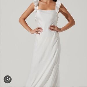 Astr the Label Bryna white dress